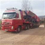 Transport jaw crusher